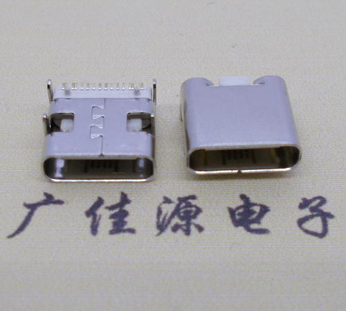 三水板上贴片type-c16p母座连接器