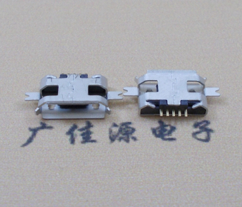 三水MICRO USB 5P接口 沉板1.2贴片 卷边母座